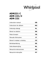 Whirlpool ADN221 C Guida utente