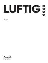 IKEA LUFTIG HW400 Manuale utente