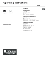 Hotpoint Ariston CISPF 640 E (IX)/HA Guida utente