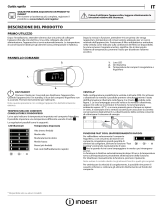 Indesit B 18 A1 D V E/I Daily Reference Guide