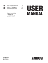 Zanussi ZWT3204 Manuale utente