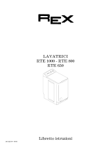 REX RTE800 Manuale utente