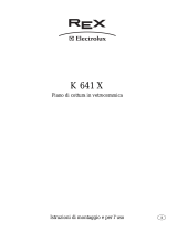 Rex-Electrolux K 641 X X50 Manuale utente