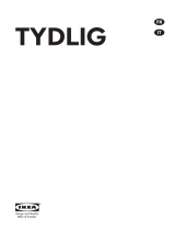 IKEA TYDLIG Manuale utente