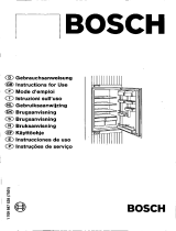 Bosch KFR7000/01 Manuale del proprietario