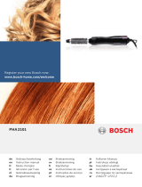 Bosch PHA2101/01 Manuale utente