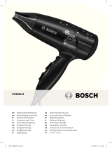 Bosch PHD2511B/01 Manuale utente