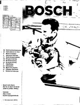 Bosch KSR34421GB/01 Manuale del proprietario