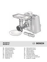 Bosch MUZ8FA1 Manuale utente