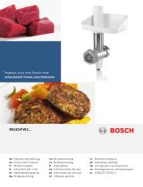 Bosch MUZ5BS1 Manuale utente