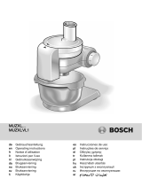 Bosch MUMXL40G/01 Istruzioni per l'uso