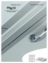 REX CA457A/01 Manuale utente