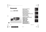 Panasonic SHFX70 Manuale del proprietario