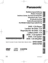 Panasonic DVD-S700EF-K Manuale del proprietario