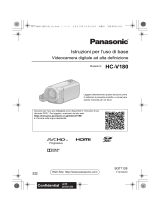 Panasonic HCV180EG Manuale del proprietario