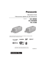 Panasonic HCV380EG Manuale del proprietario