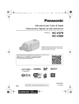Panasonic HCV270EG Guida Rapida
