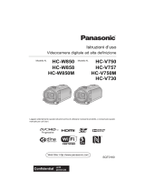 Panasonic HCV750MEG Manuale del proprietario