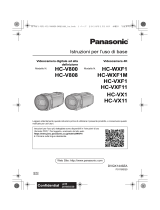 Panasonic HCVXF1EG Istruzioni per l'uso