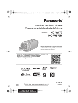 Panasonic HCW570EG Manuale del proprietario