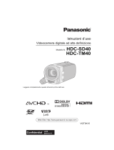 Panasonic HDCSD40EG Istruzioni per l'uso