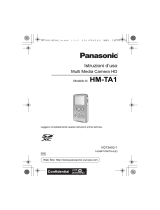 Panasonic HMTA1EG Istruzioni per l'uso