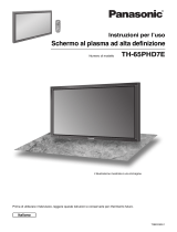 Panasonic TH65PHD7E Istruzioni per l'uso