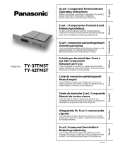 Panasonic TY37TM5T Istruzioni per l'uso