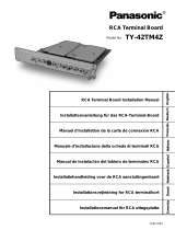 Panasonic TY42TM4Z Istruzioni per l'uso