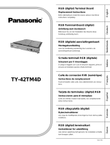 Panasonic TY42TM4Z Istruzioni per l'uso