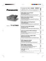 Panasonic TY42TM6D Istruzioni per l'uso