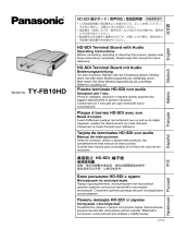Panasonic TYFB10HD Manuale utente