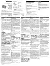 Panasonic RF2400EG Istruzioni per l'uso