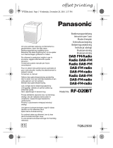 Panasonic RF-D20BTEG Manuale del proprietario