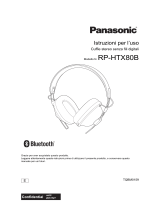 Panasonic RPHTX80BE Istruzioni per l'uso