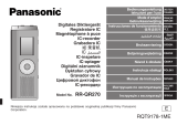 Panasonic RRQR270 Manuale del proprietario