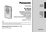 Panasonic RR-QR240 Manuale del proprietario