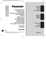 Panasonic RRUS380 Istruzioni per l'uso