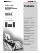 Technics SB-CSS140 Manuale del proprietario