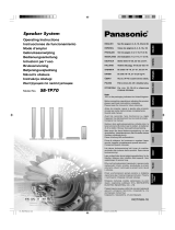Panasonic SBTP70 Manuale del proprietario