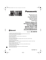 Panasonic SCAKX18E Istruzioni per l'uso