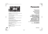 Panasonic SCAKX16E Manuale del proprietario
