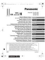Panasonic SCBTT405EG Manuale del proprietario