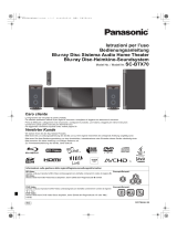 Panasonic SCBTX70EG Manuale del proprietario