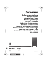 Panasonic SCHTB15EG Manuale del proprietario