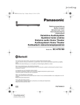 Panasonic SCHTE180EG Manuale del proprietario