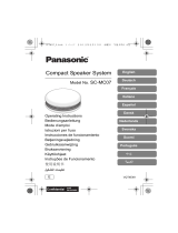 Panasonic SC-MC07 Manuale del proprietario