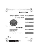 Panasonic SCNT10E Manuale del proprietario