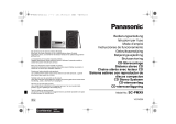 Panasonic SCPMX9EG Manuale del proprietario