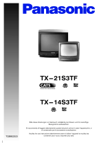 Panasonic TX-14S3TF Manuale del proprietario
